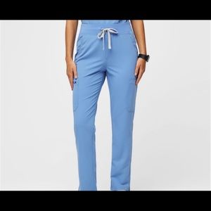 Figs wear High Waisted Yola™ Skinny Scrub Pants 2.0